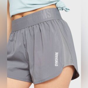 Gymshark Loose Training Running Shorts - Gray